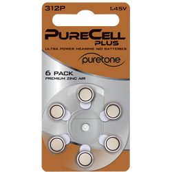 PureCell Plus MF 312P batteries. Pack of 6