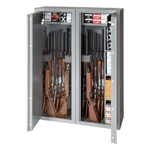 Titan TR20 Extra Deep 20 Rifle Cabinet With Internal Locking Tops