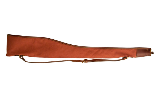 Handmade Soft Canvas Gun Slip (Brown)