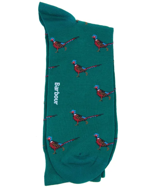 Mavin Pheasant Sock (Green)