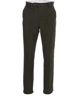 Traditional Fit Moleskin Trouser (Olive)