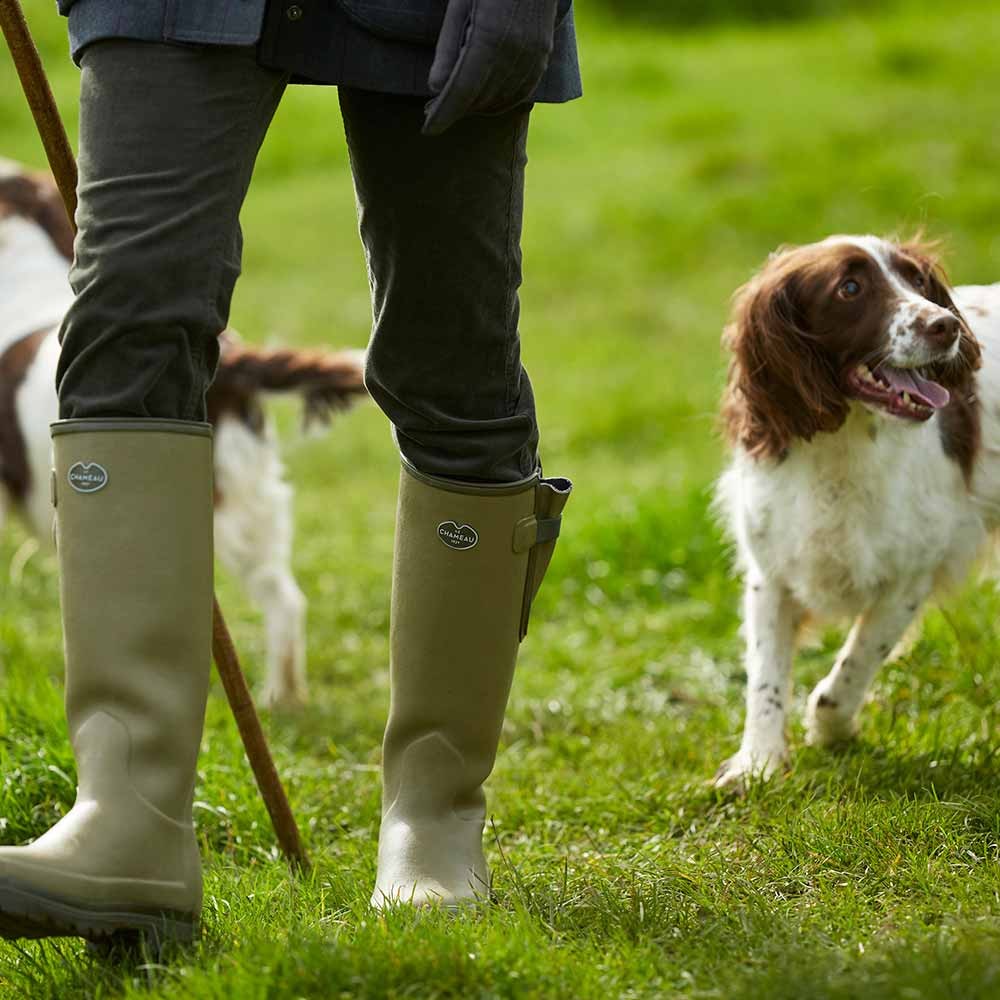 Sportarm Le Chameau Wellington Boots Luxury Countrside Footwear