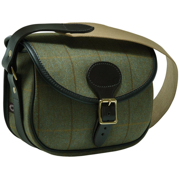 Croots Helmsley Cartridge Bag (Green Tweed)