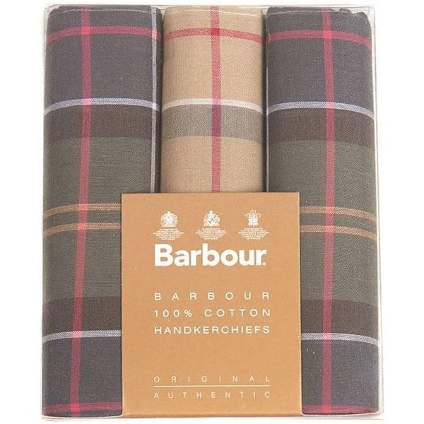 Barbour Tartan Handkerchiefs (Gift box sets)
