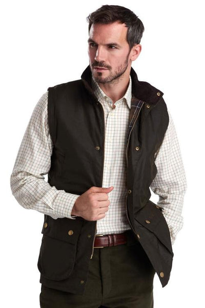 Barbour new westmorland wax gilet online