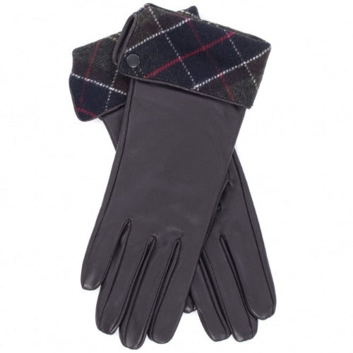 Lady Jane Leather Gloves (Brown)