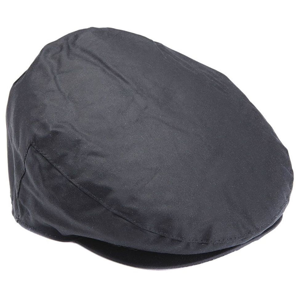 barbour mens navy waxed flat cap country clothing