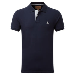Schoffel St Ives Jersey Polo Shirt (Navy)