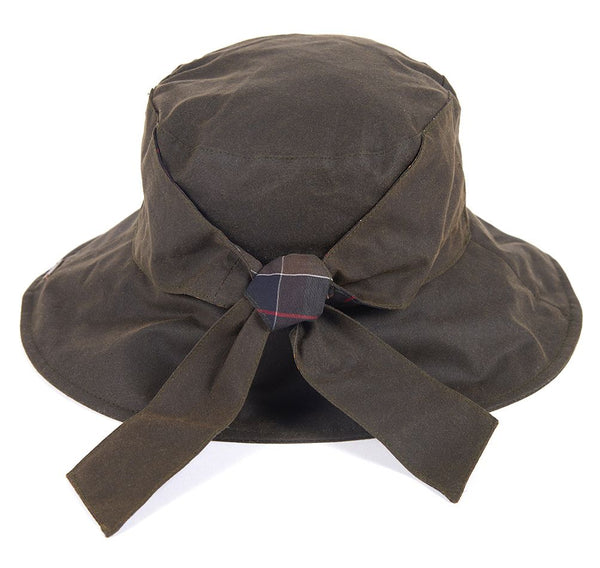 Barbour Brambling Wax Hat (Olive)