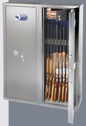 Atlas AS28 28 Gun Cabinet With Internal Locking Top