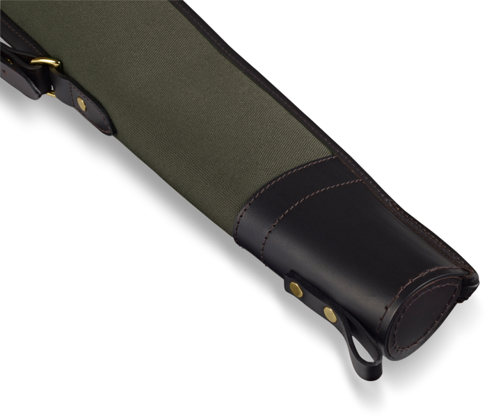 Croots Rosedale Canvas Slip With Flap/Zip (Loden Green)