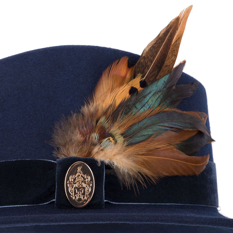Chelsworth Fedora (Navy)
