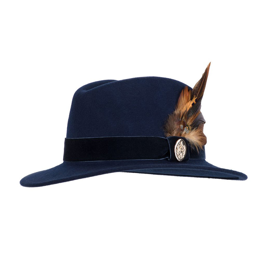 Chelsworth Fedora (Navy)