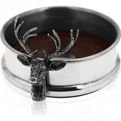 Stag Head Bottle Coaster