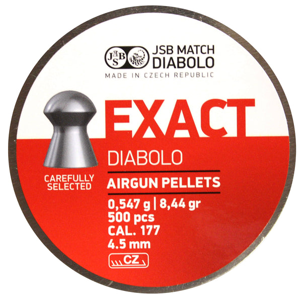 JSB Exact Diabolo .177 4,5mm (452) tin of 500