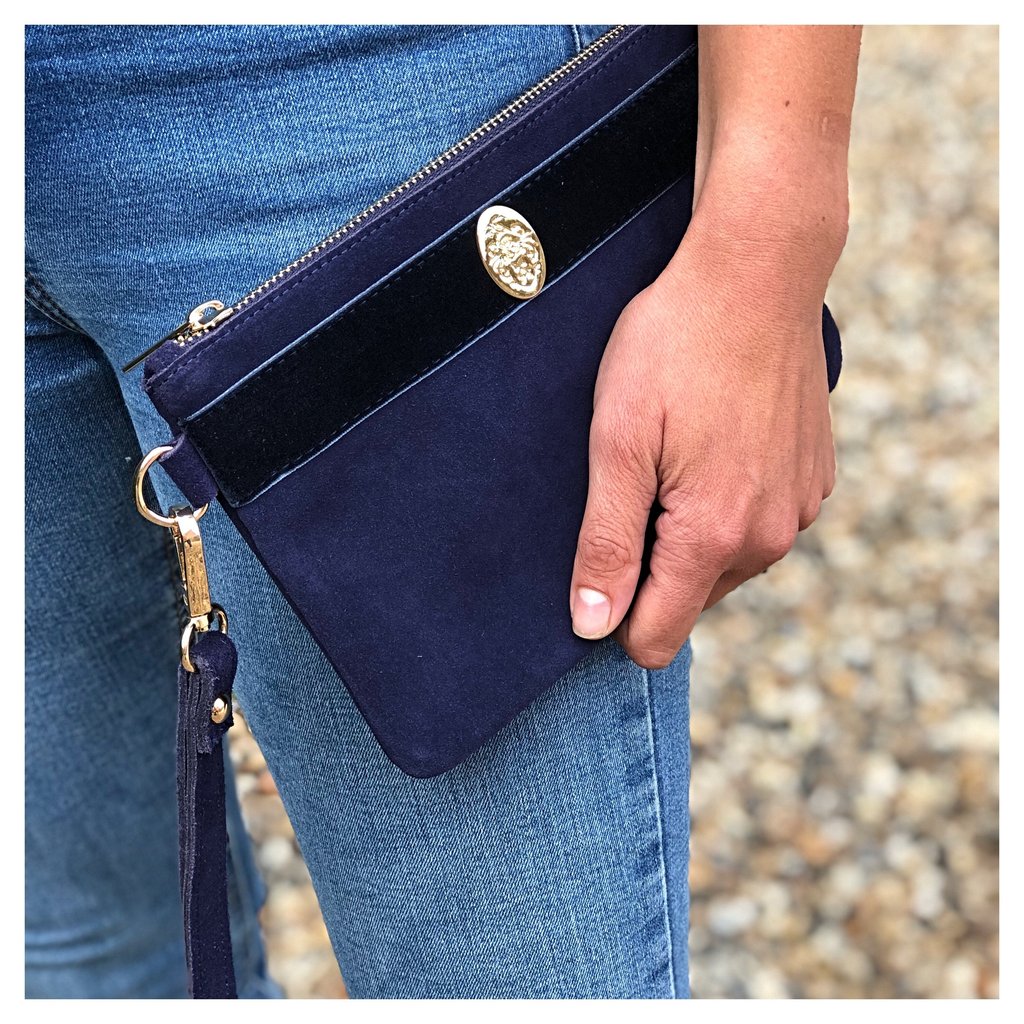 Chelsworth Clutch Bag (Navy)