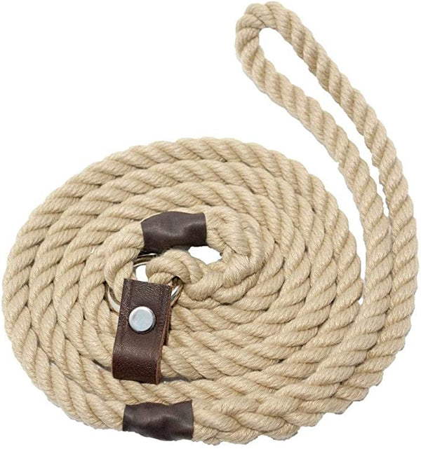 Natural Rope Dog Lead