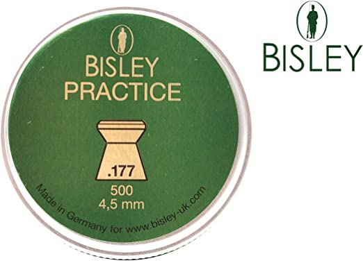Bisley Practice .177 4,5mm tin of 500 pellets