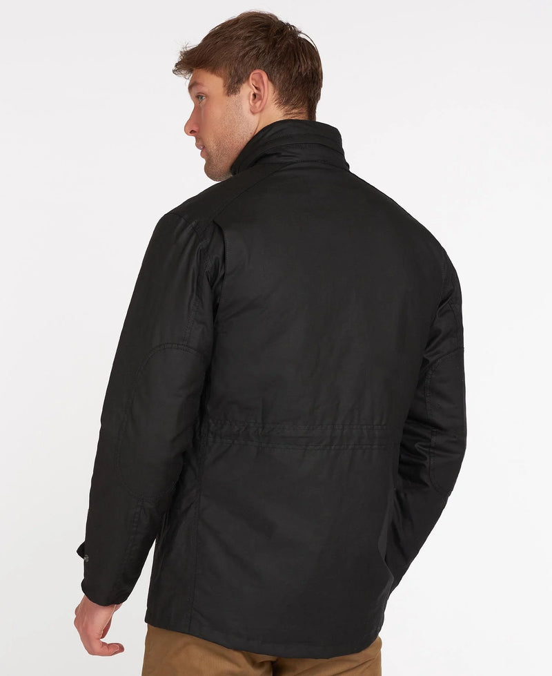 Men's Sapper wax jacket (Black)