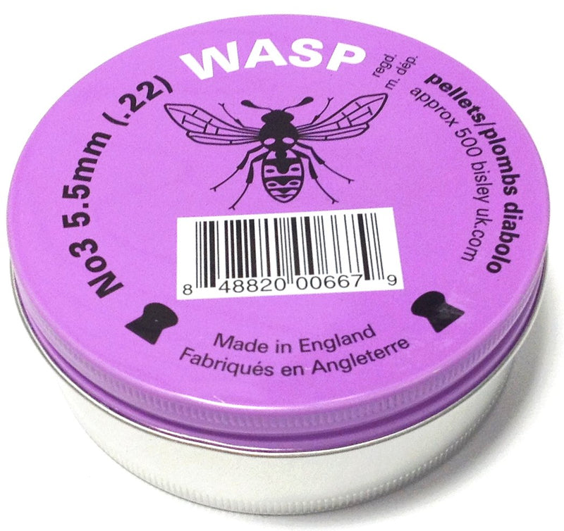 Wasp .22 no 3. air rifle pellets